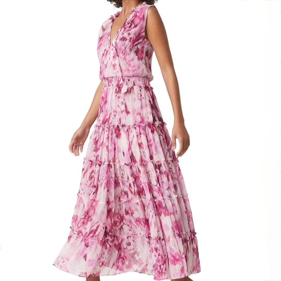 MISA Los Angeles La vie en Rose Hollen Dress Sz L - Picture 4 of 7